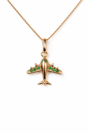 Dije En Oro 18k Avión