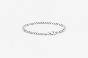 Pulsera de plata Gourmette