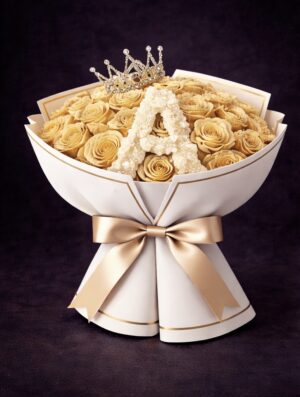 Bouquet Premium Dorado