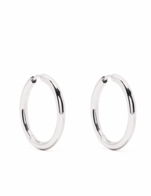 Candongas en plata Circulo Infinito